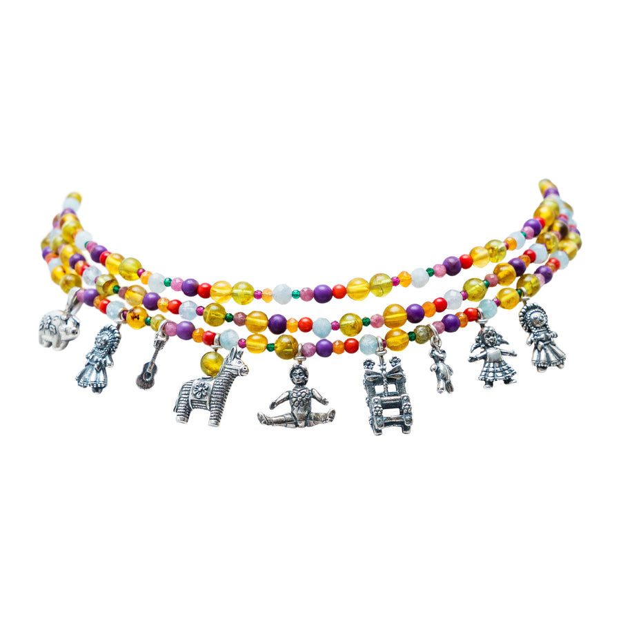 Collar Juguetes Multicolor