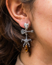 Aretes canto del corazón