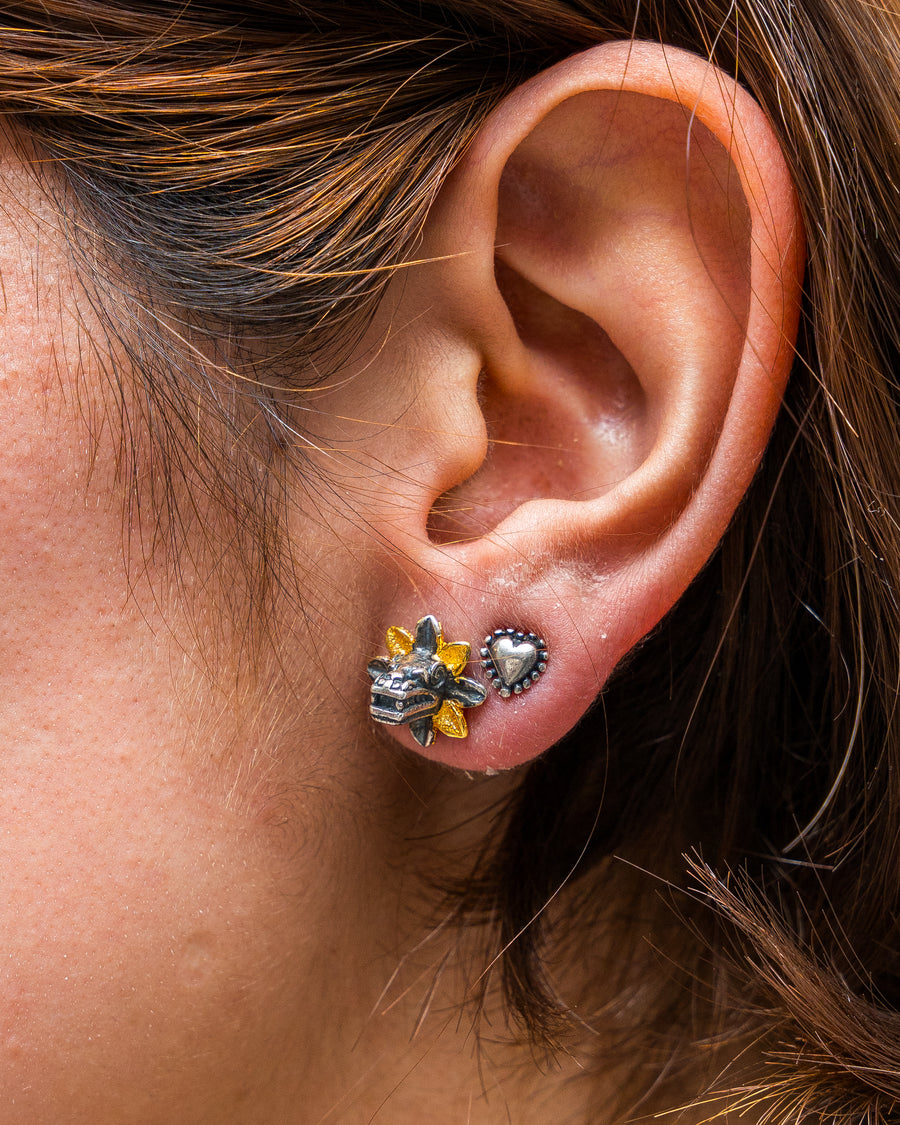 Aretes Kukulcán Flor de Viento