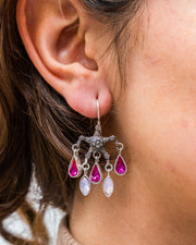 Aretes Piñatas de luces