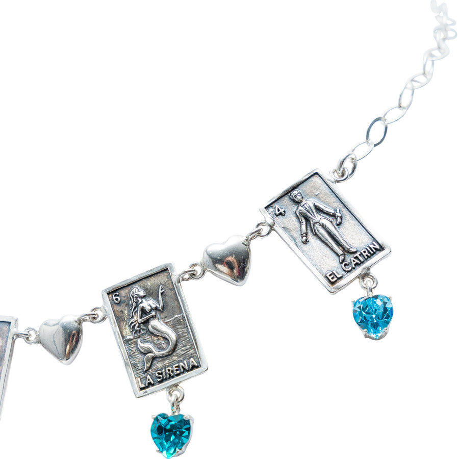 Collar Corazón de Lotería