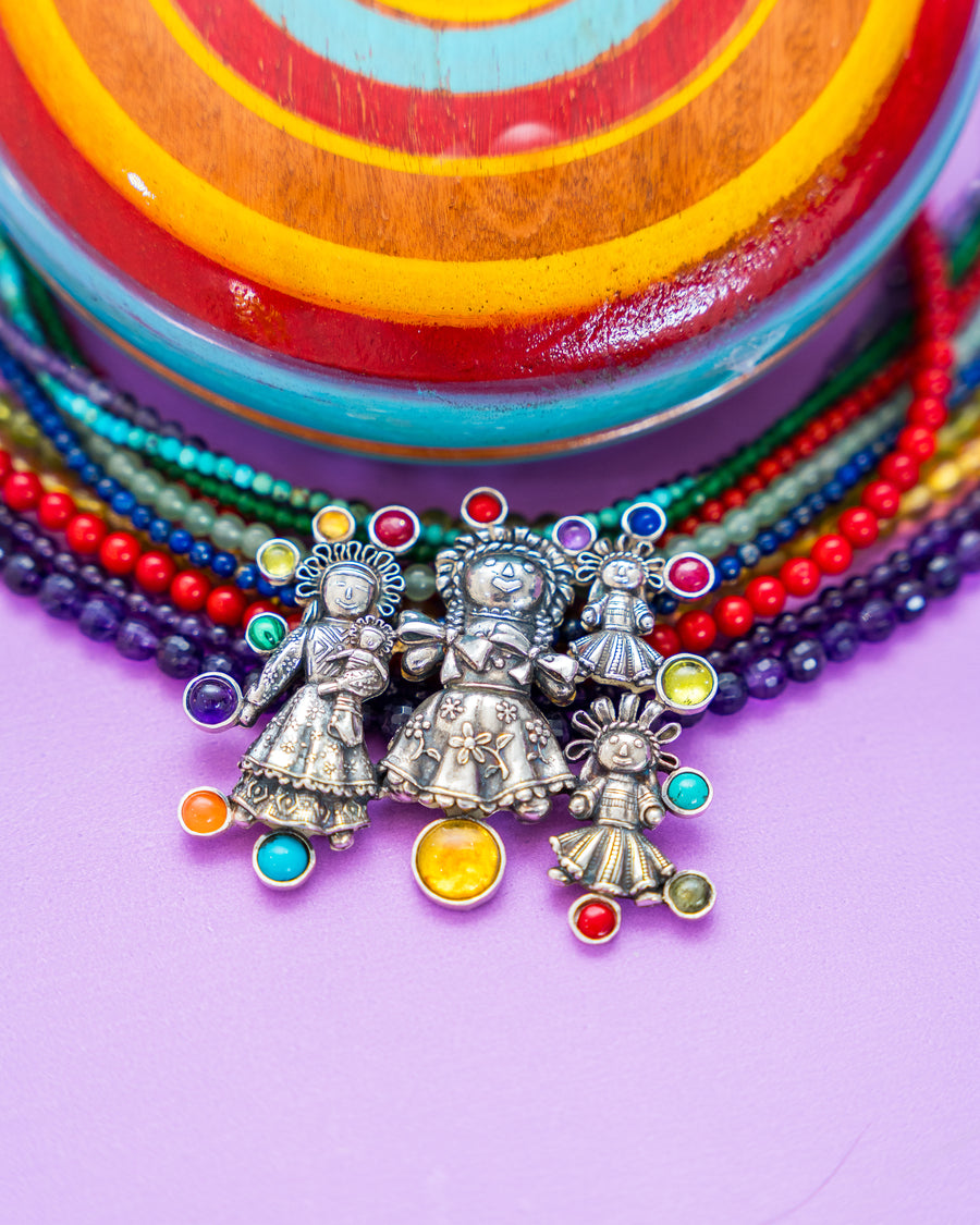 Collar Abrazo de colores