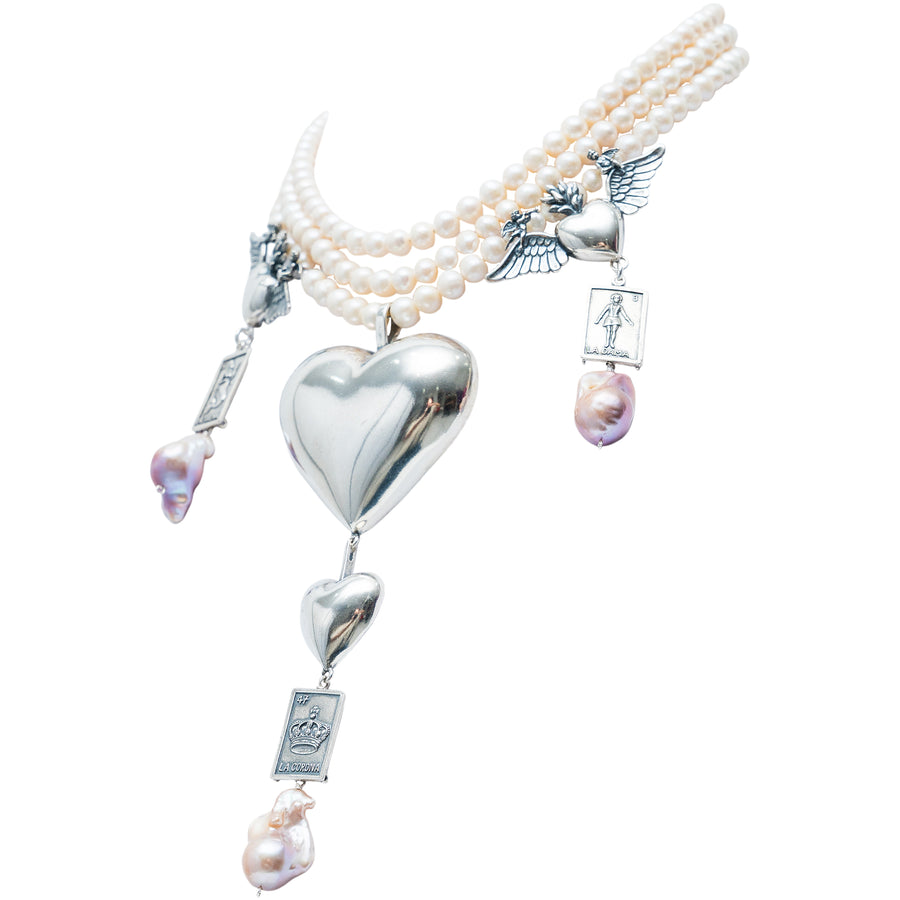 Collar Corazones y sueños