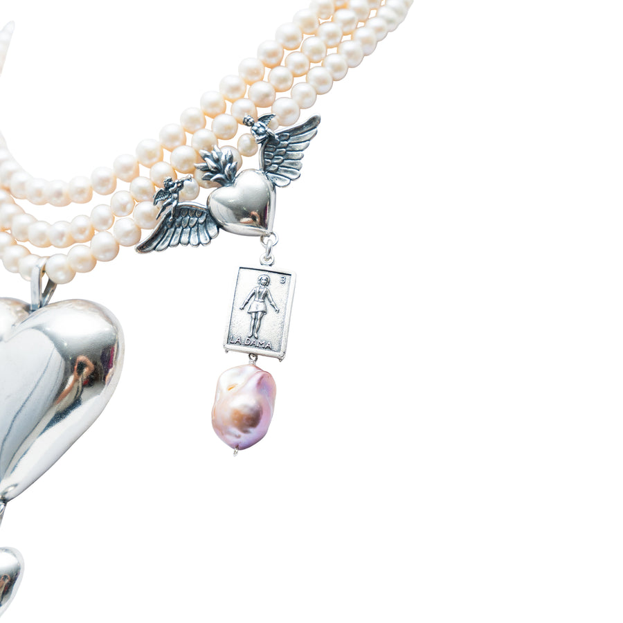 Collar Corazones y sueños