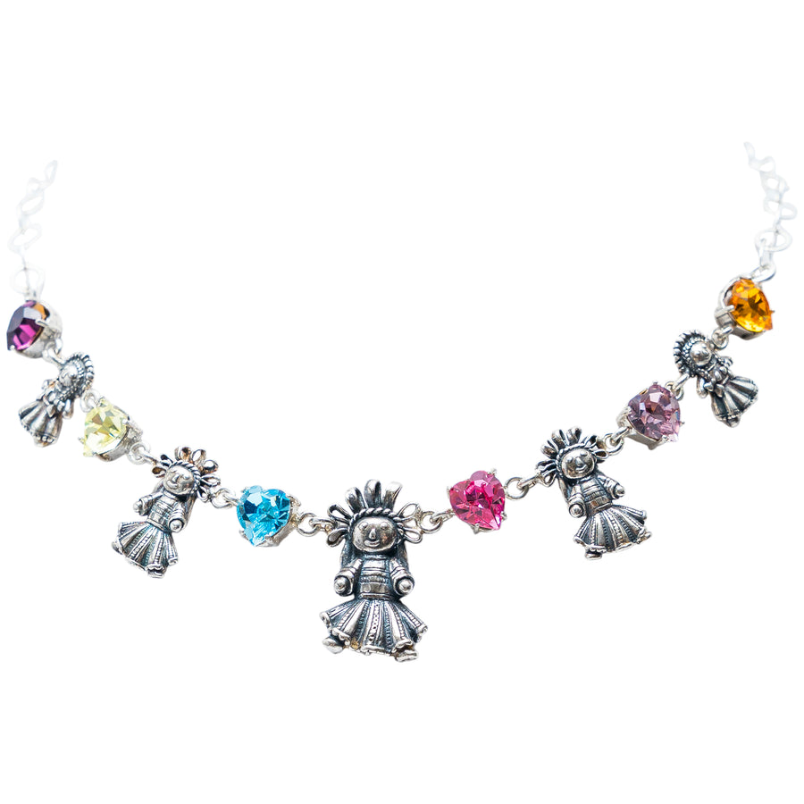 Gargantilla Arcoíris de Muñeca