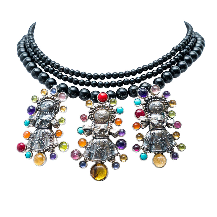 Collar Muñecas Lele Multicolor