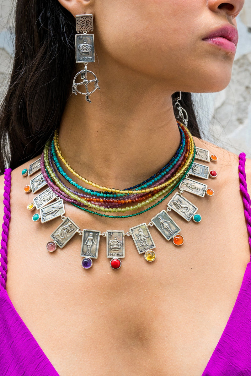 Collar Juego Multicolor