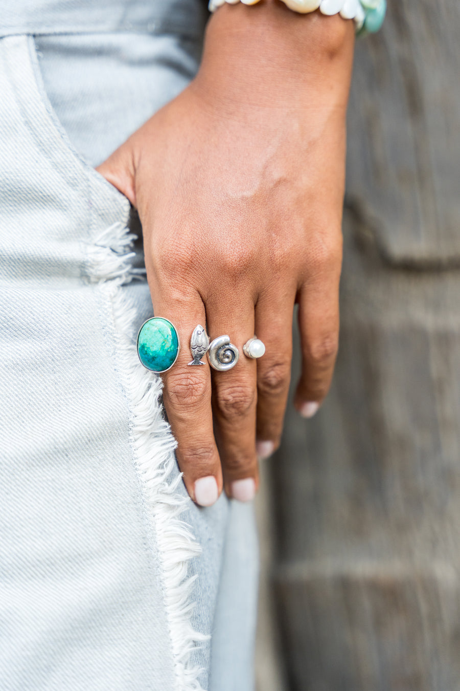 Anillo Agüita de Coco