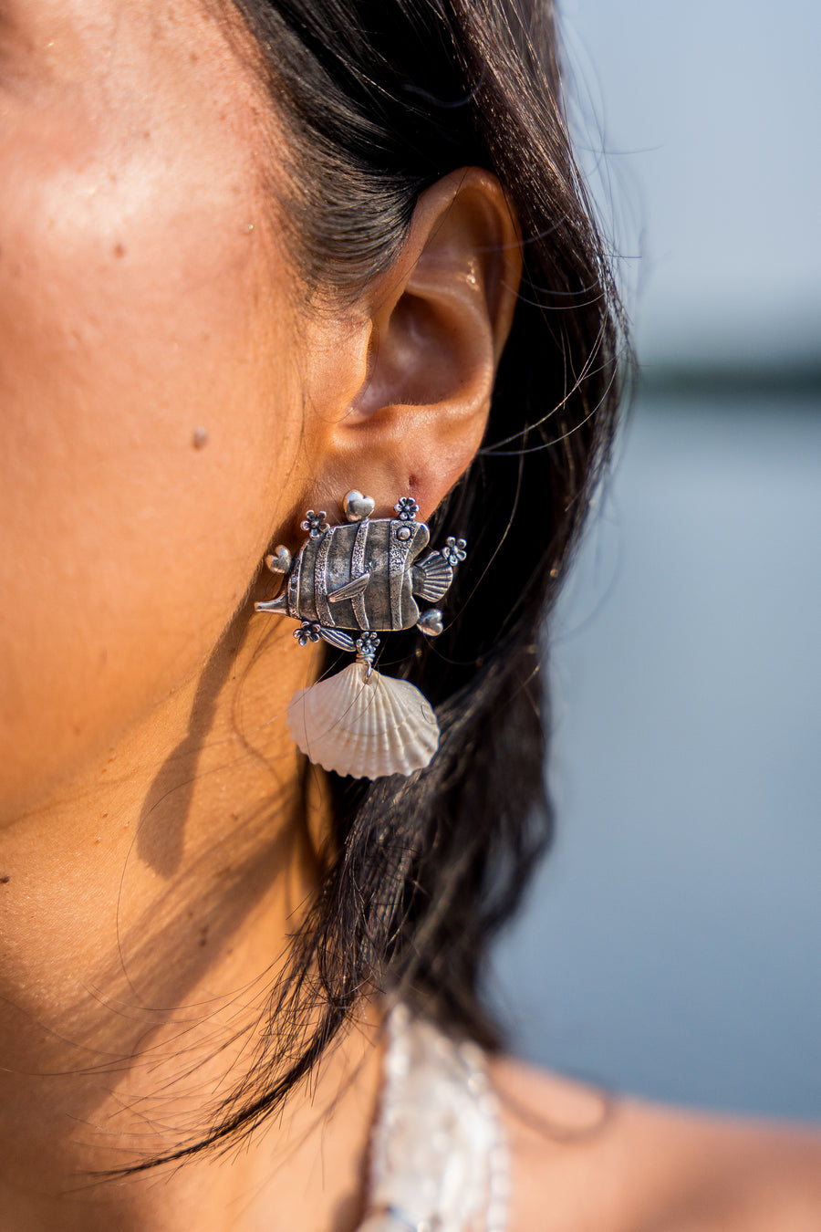 Aretes Coco y Marea