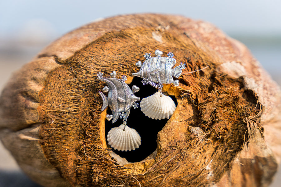 Aretes Coco y Marea