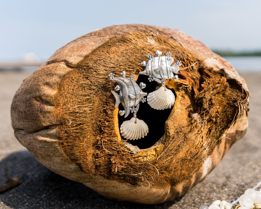 Aretes Coco y Marea