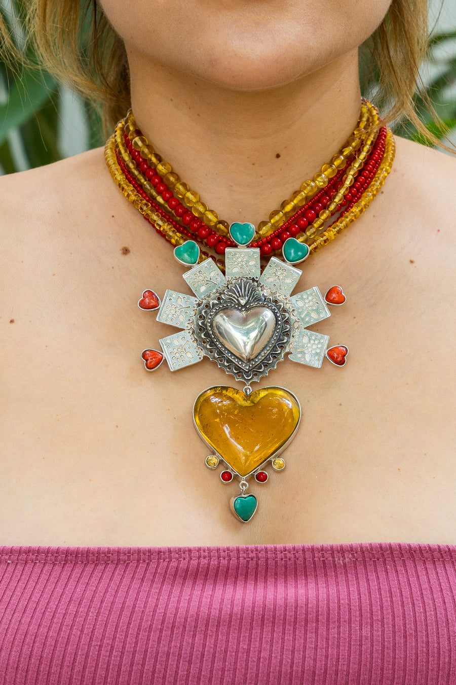 Collar Amor de Coral