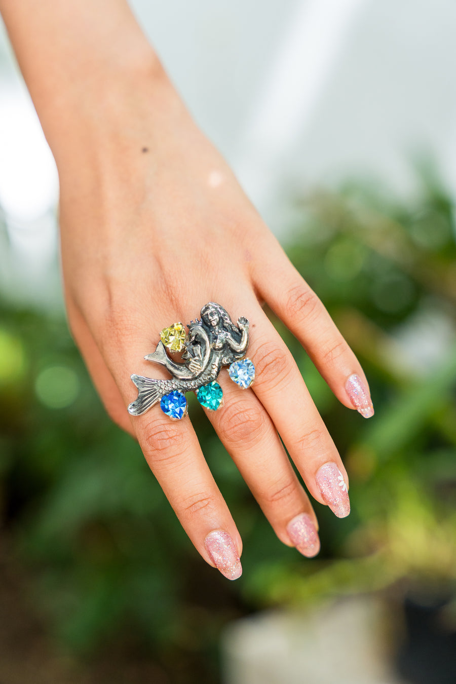 Anillo Arena y Brillo