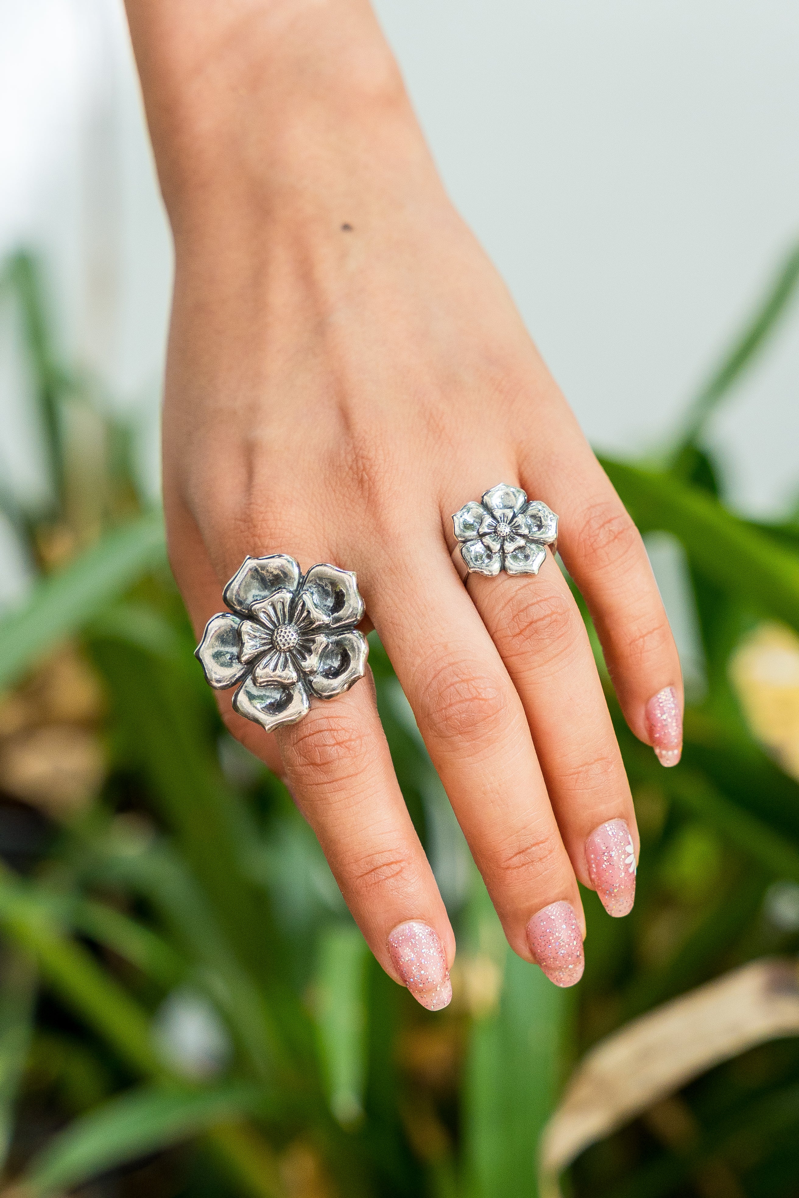 Anillo Flor chica de Sirena