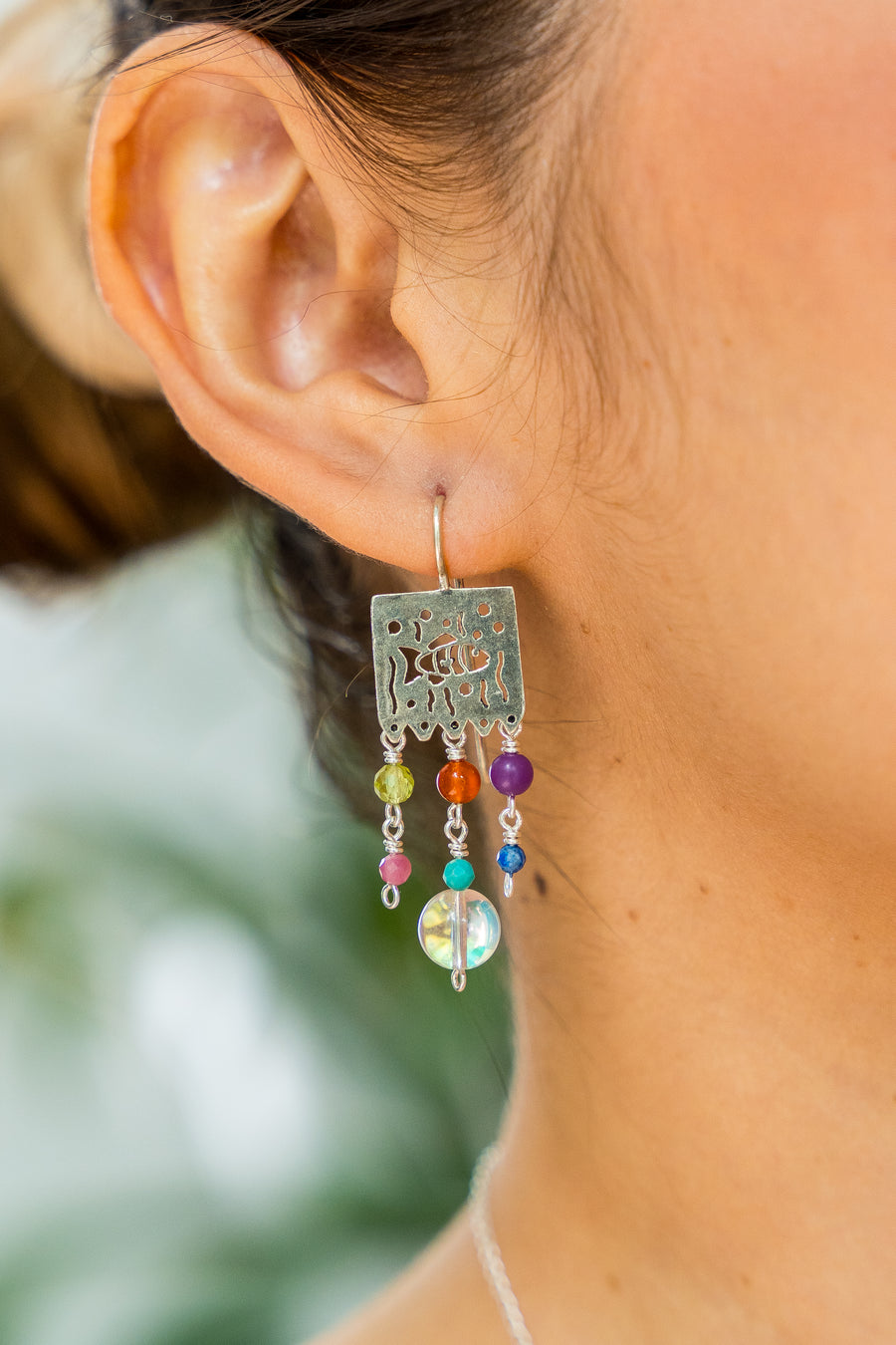Aretes Amanecer Marino