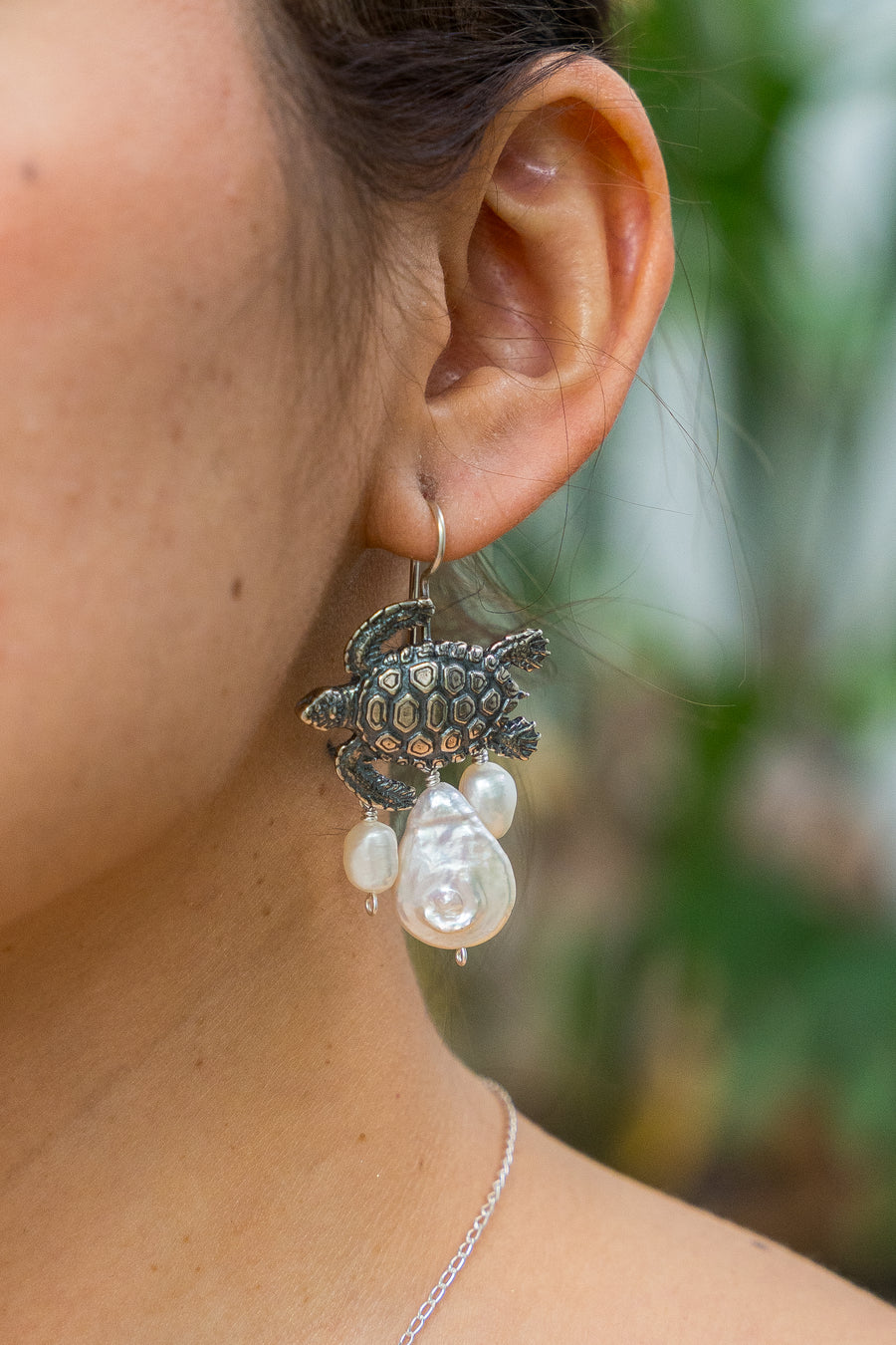 Aretes Playa Tortuga