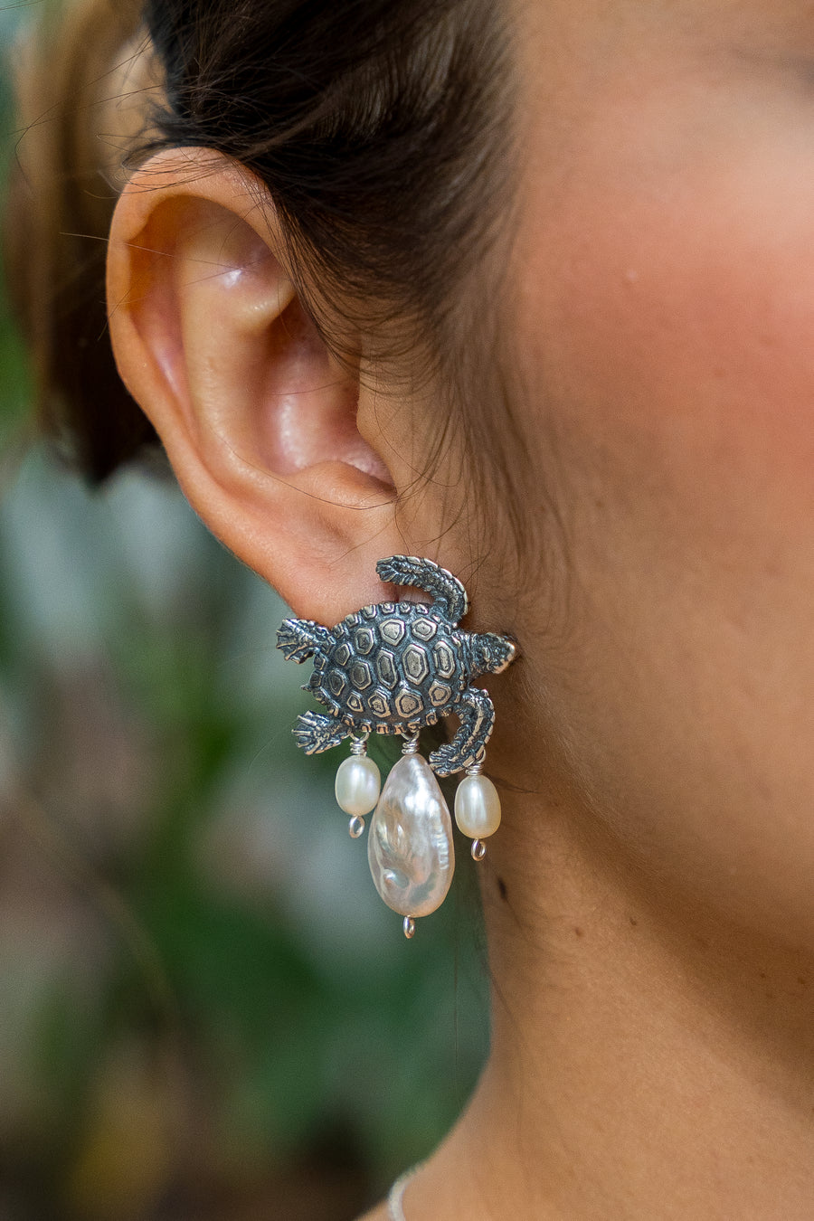 Aretes Playa Tortuga