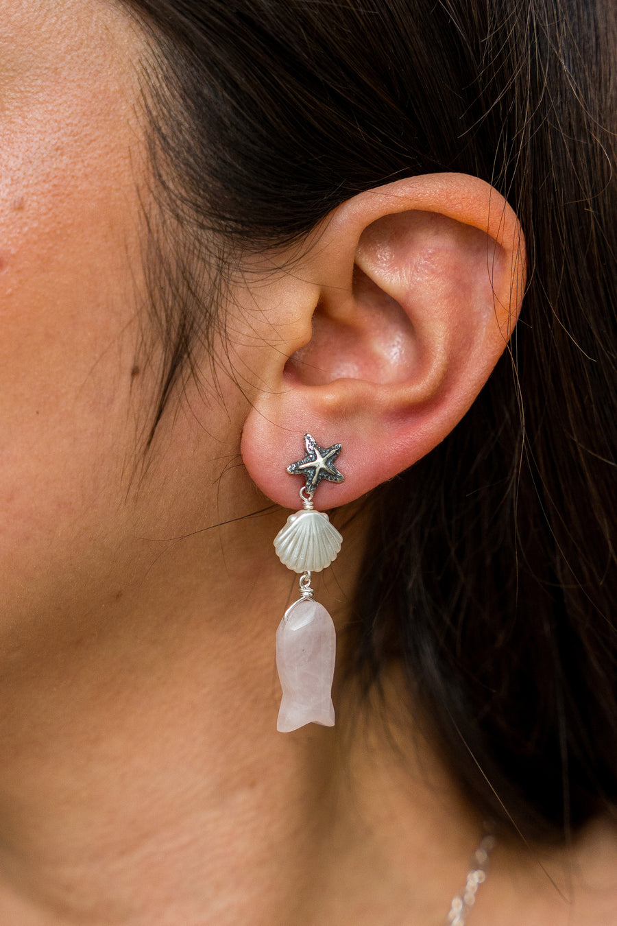 Aretes Mojito Rosa