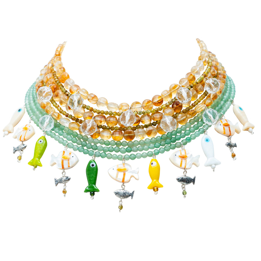 Collar Margarita de Maracuyá