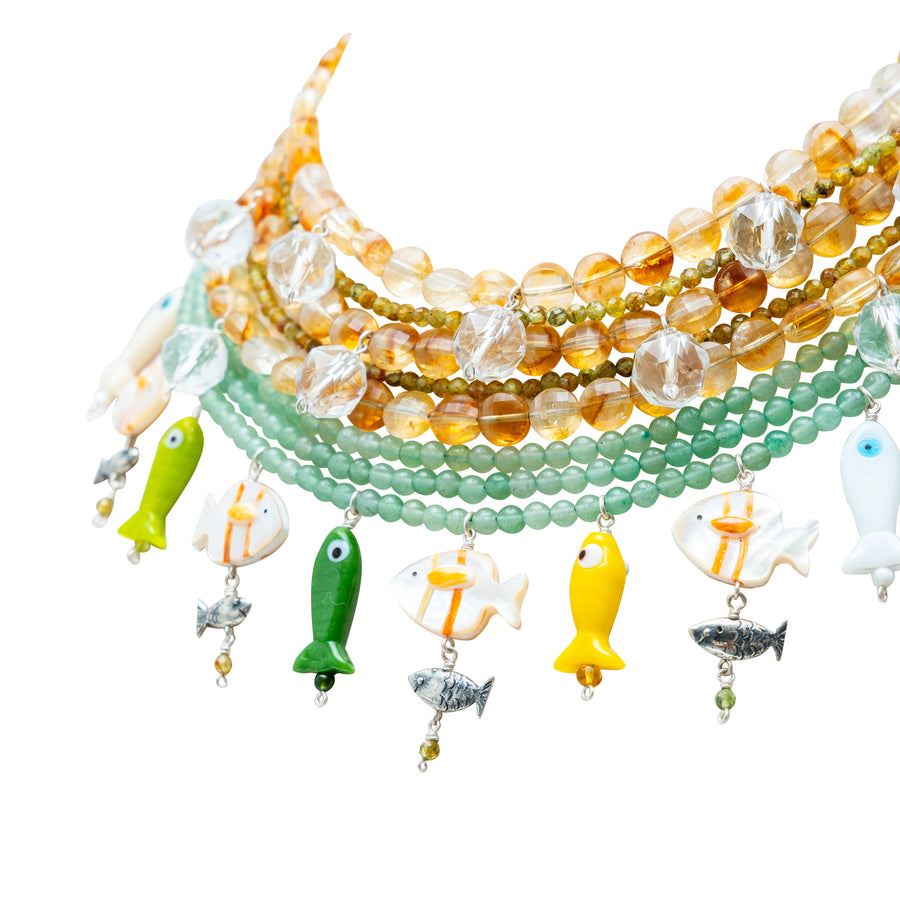 Collar Margarita de Maracuyá