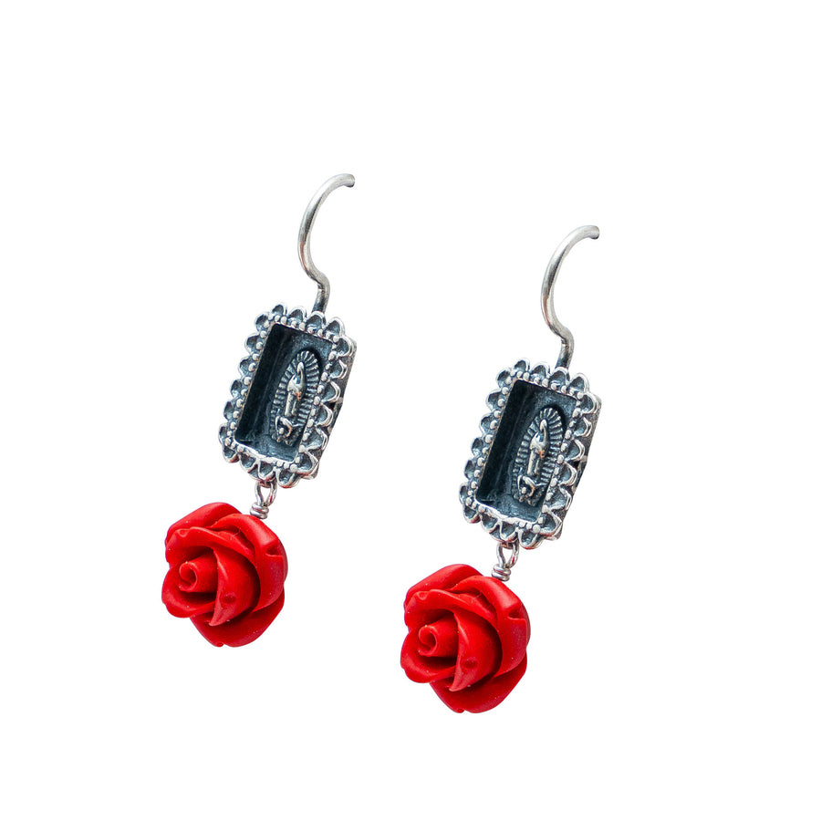 Aretes Rosa Celestial