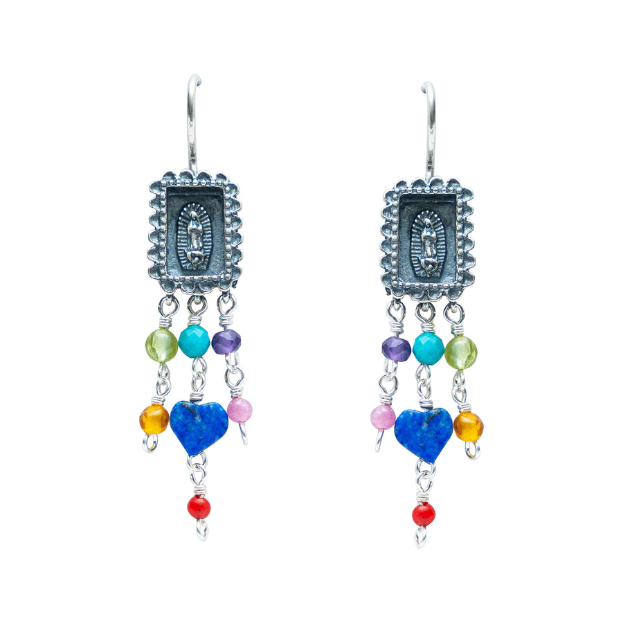 Aretes Corazón Divino