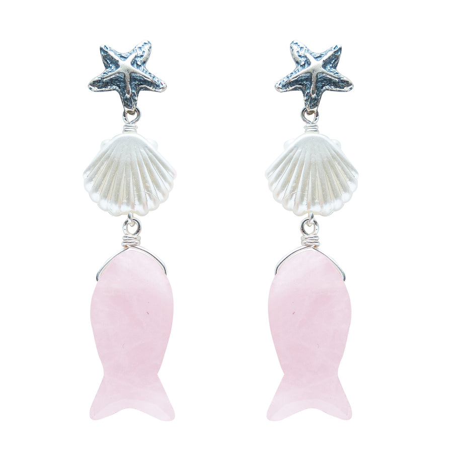 Aretes Mojito Rosa