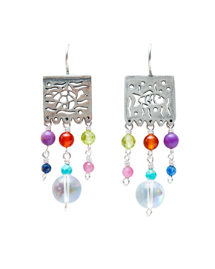 Aretes Amanecer Marino