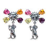 Aretes Sirena Corazón