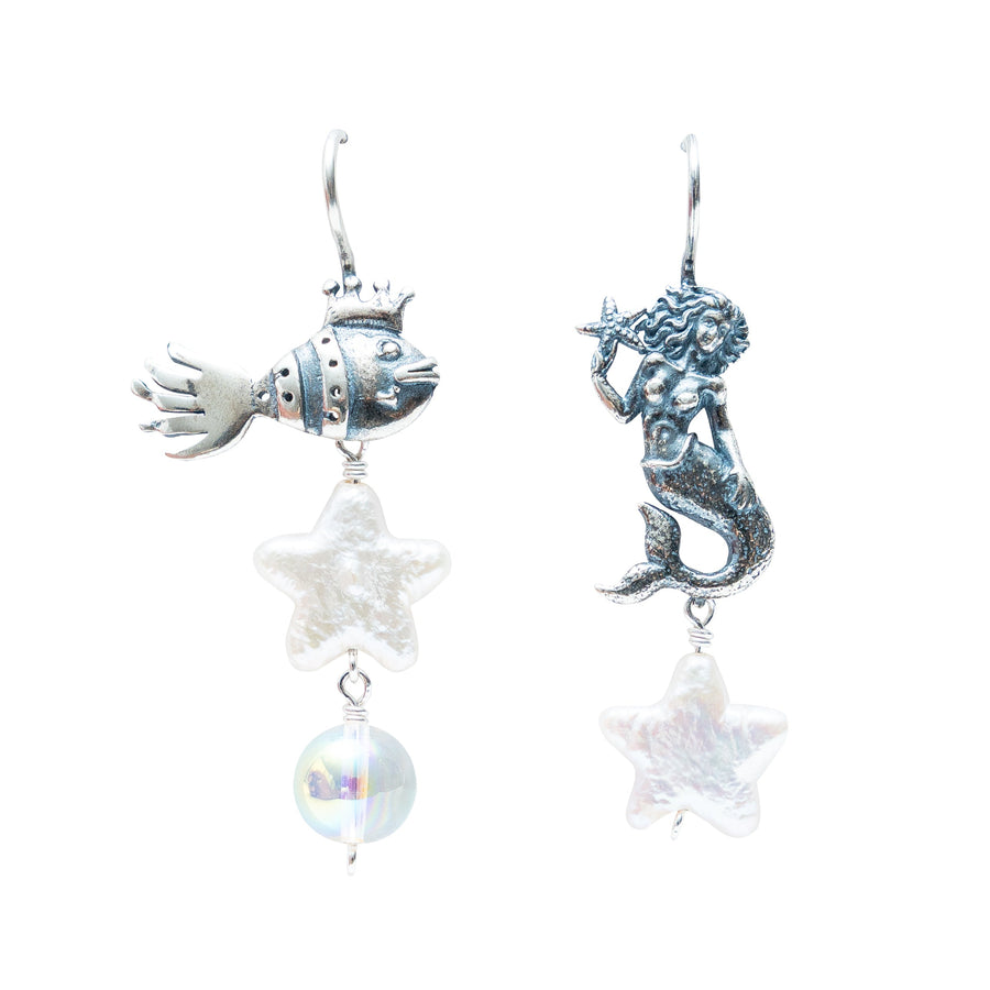 Aretes Perla Salada