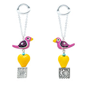Aretes Periquitos de Amor