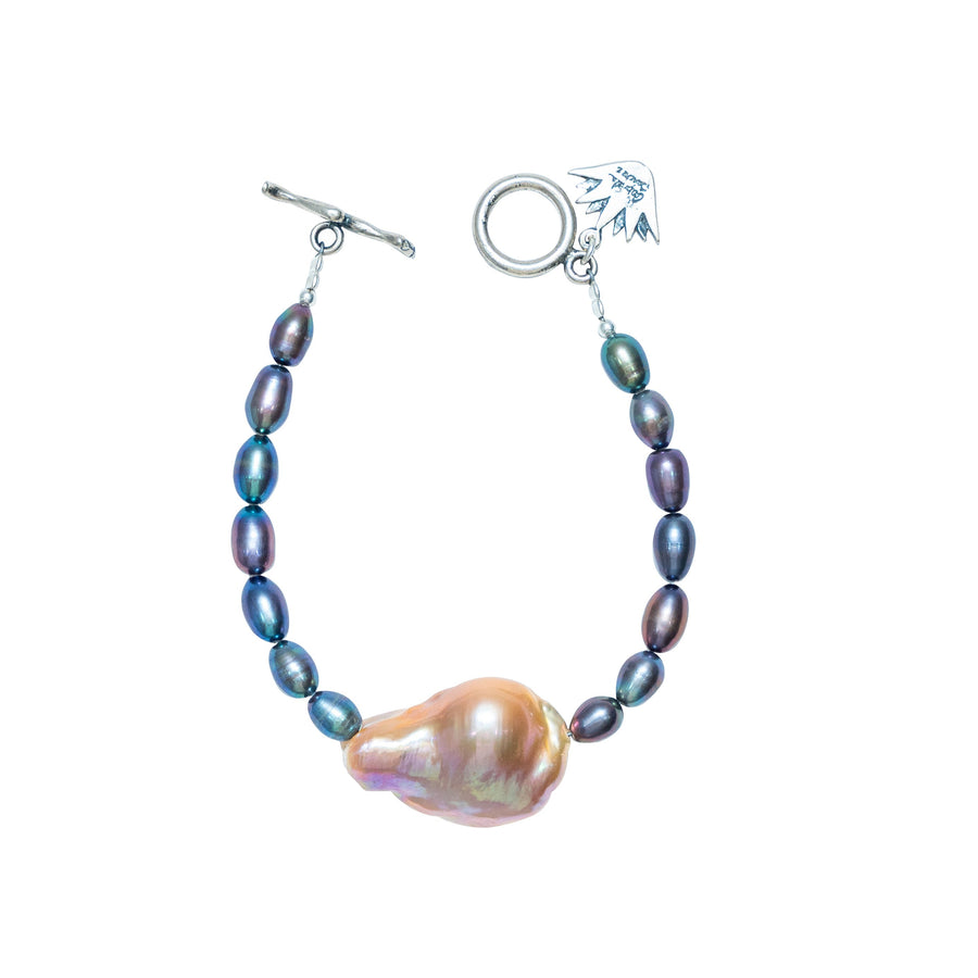 Pulsera Perla Nocturna