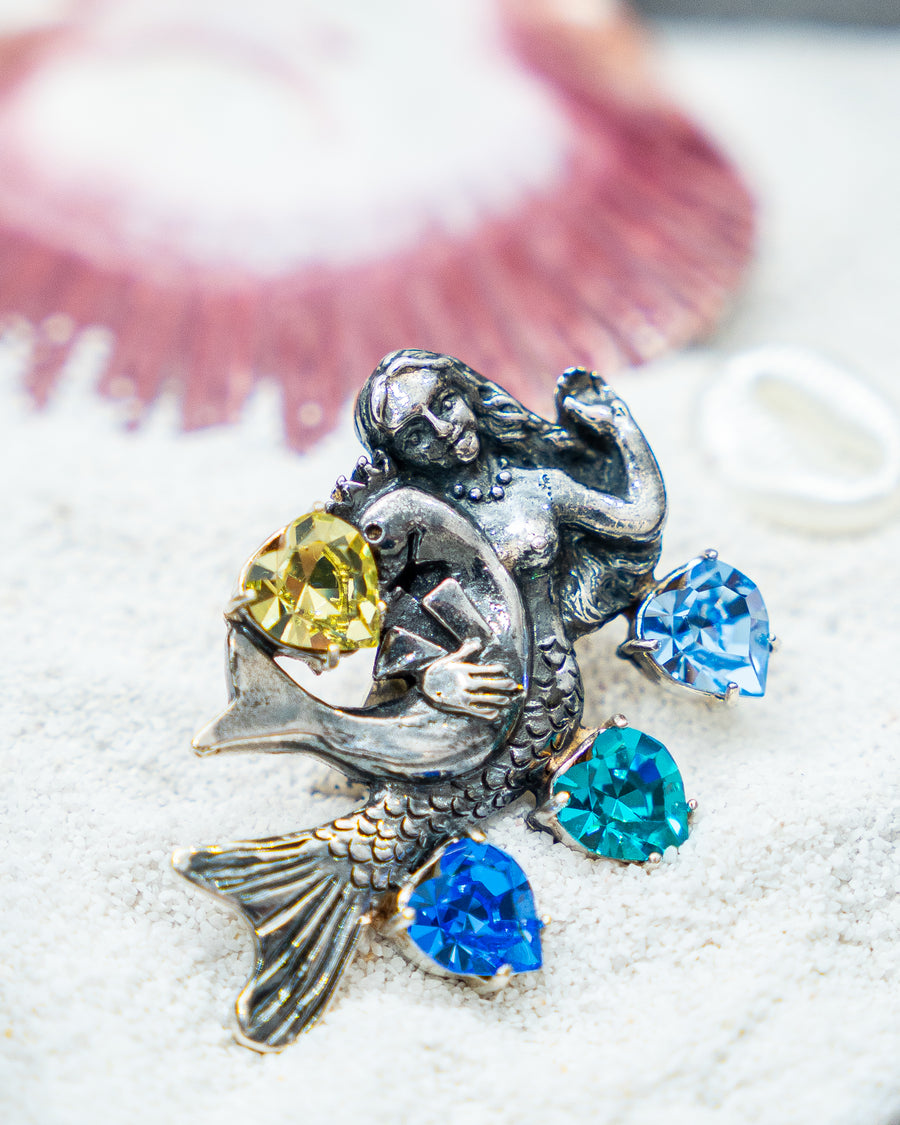 Anillo Arena y Brillo