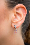 Aretes Osito Púrpura