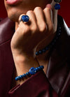 Anillo "Una Rosa Pintada de Azul"