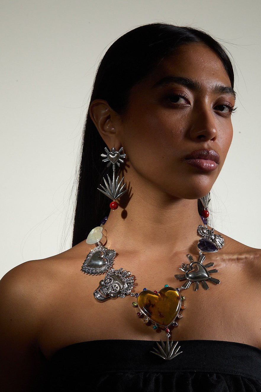 Aretes Corazón de Nuestra Tierra