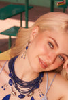 Aretes Nadando con peces