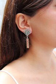 Aretes Agave Dorado