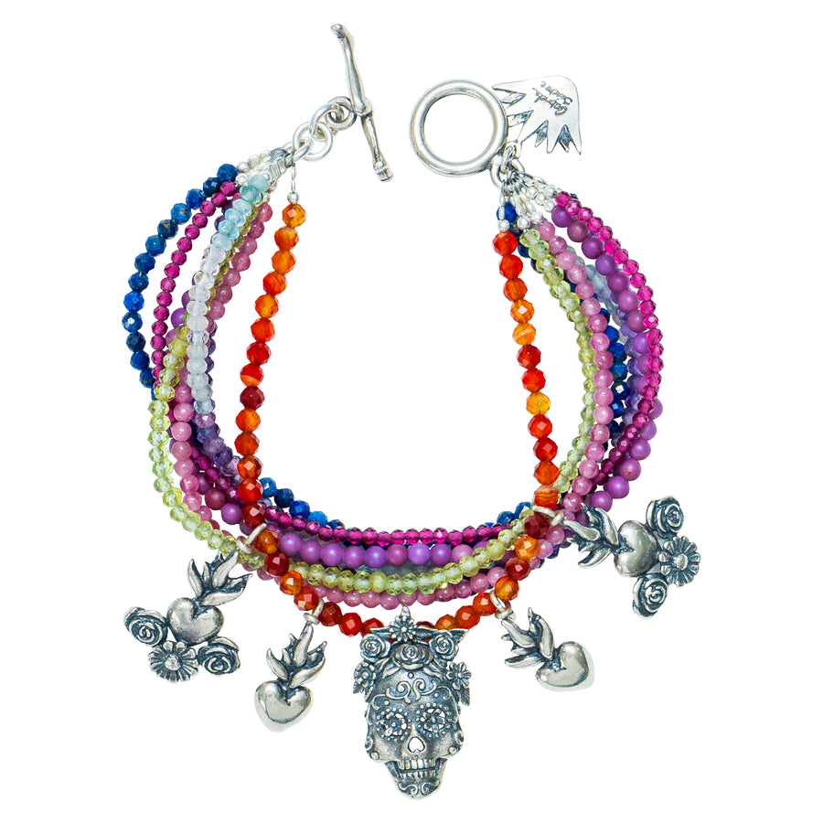 Pulsera Anturio Calavera