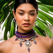 Gargantilla Promesa Violeta