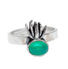 Anillo Agave y Dioptasa Gabriela Sánchez Anillo