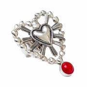 Anillo Corazones Coral Gabriela Sánchez Anillo