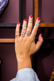 Anillo dos bocas Gabriela Sánchez Anillo