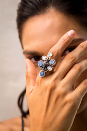 Anillo Fuente de Cianita Gabriela Sánchez Anillo
