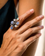 Anillo Fuente de Cianita Gabriela Sánchez Anillo