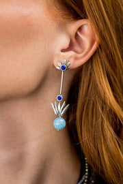 Aretes Amanecer con Agaves Gabriela Sánchez Aretes