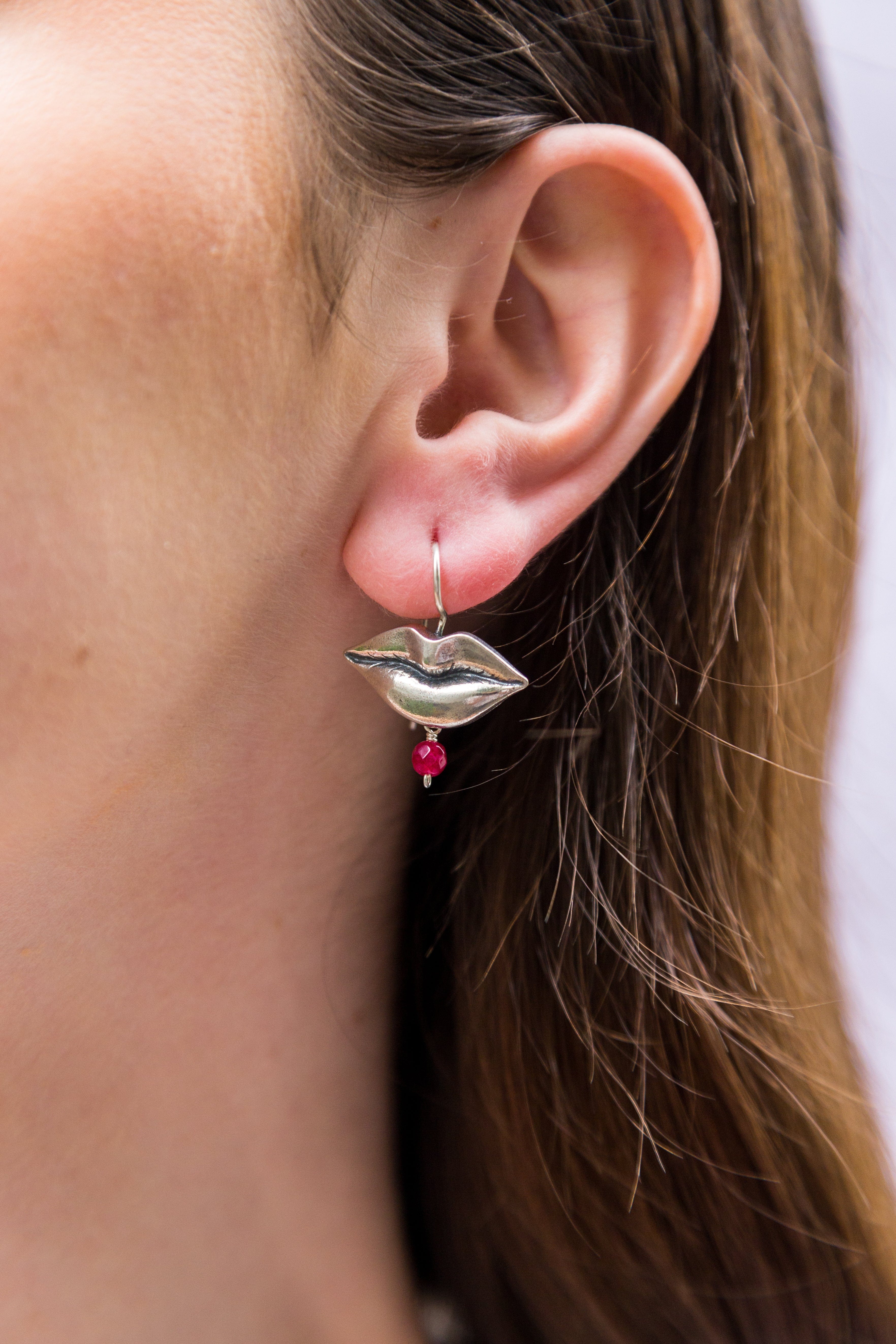 Aretes Boca Rubí Gabriela Sánchez Aretes