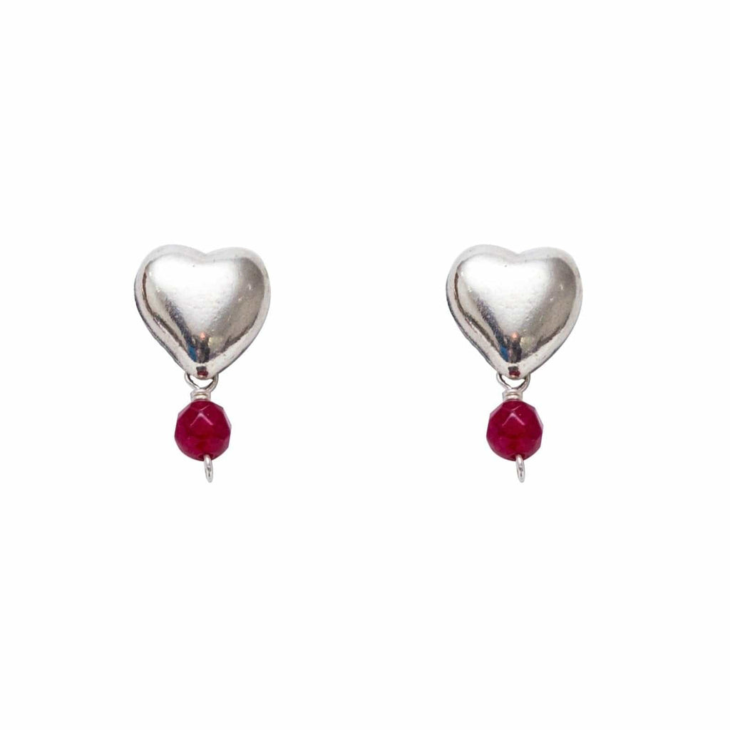 Aretes Corazón Salud Rubí Gabriela Sánchez Aretes