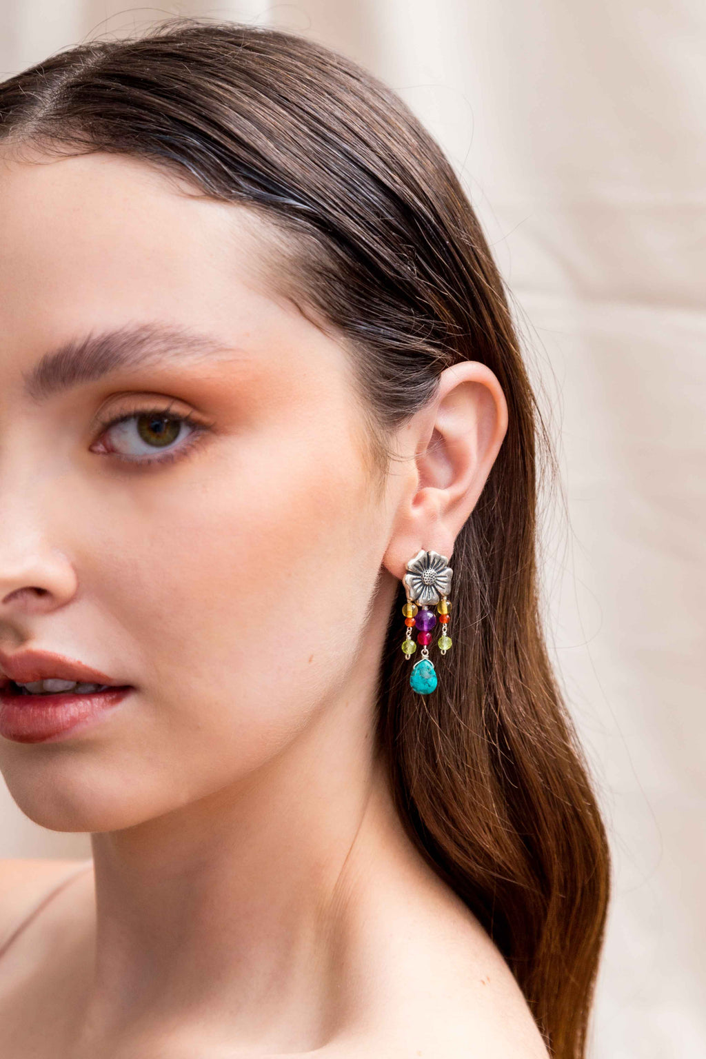 Aretes Flores y Colores DM023 Aretes