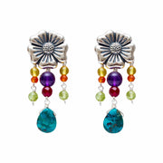 Aretes Flores y Colores Gabriela Sánchez Aretes